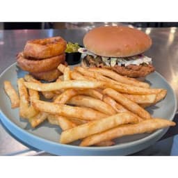 Korean Crispy Chicken Burger