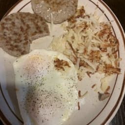 Eggs With Choice of Bacon or Sausage