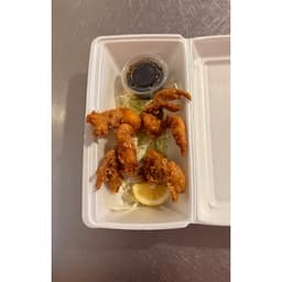 Twin soft shell crab tempura