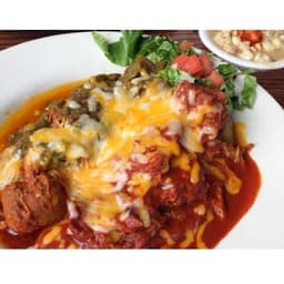 Carne Adovado Enchilada Plate