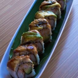 72. Black Dragon Roll (8 pcs)