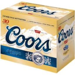 Coors 30pk