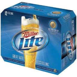 Miller Lite 12pk Can