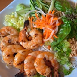 B6 Grilled Shrimp - Bún Tôm Nướng