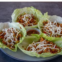 Chicken Lettuce Wraps Tray