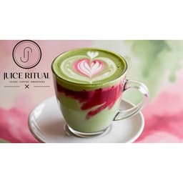 Strawberry Matcha Latte