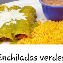 Enchiladas Verdes