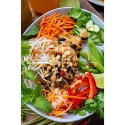 18. Rice Noodle Bowl or Lemongrass